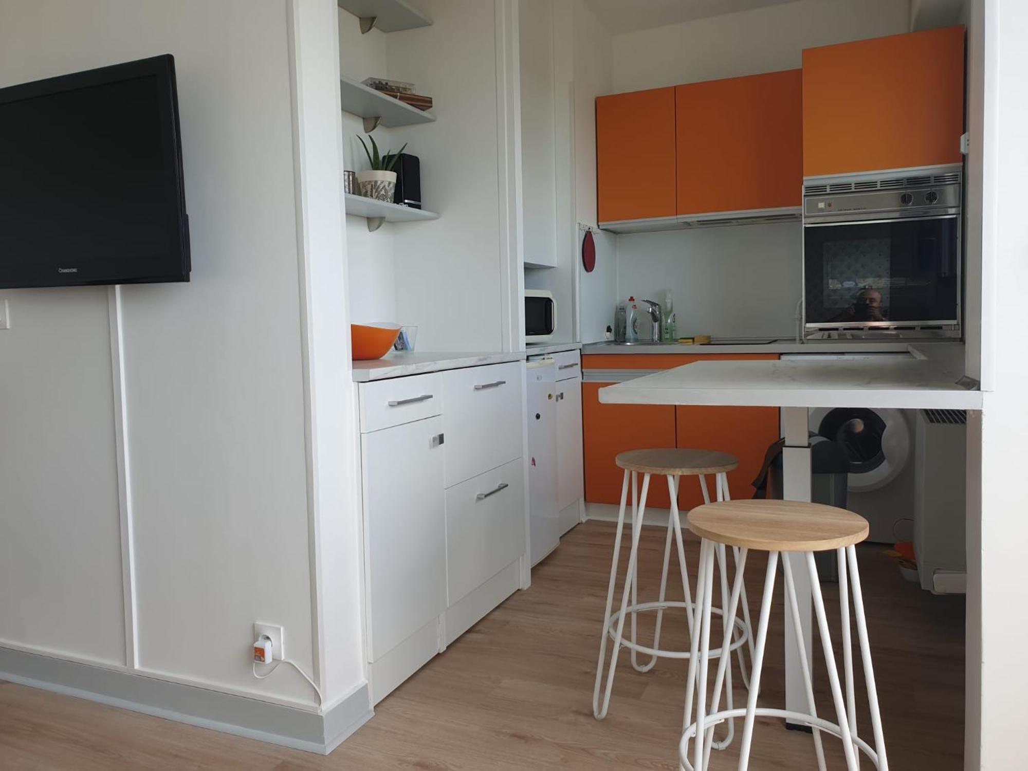 Vue Panoramique Apartment Courseulles-sur-Mer Luaran gambar